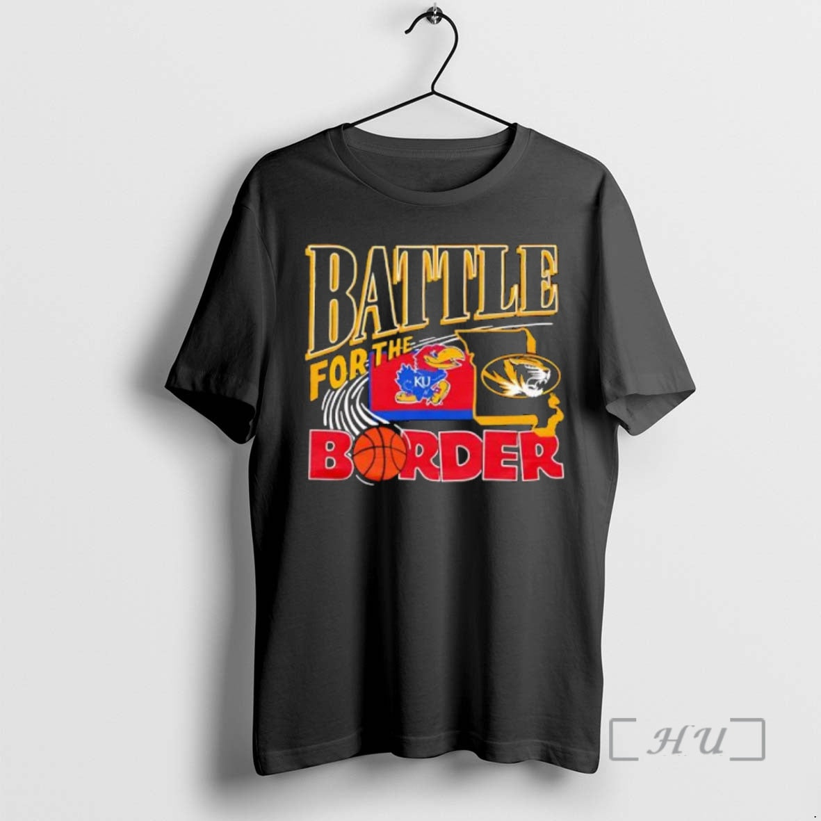 Officials Battle For The Border Ku Mizzou Basketball Style Shirt Hoodie Sweatshirt | PurePodTees.com