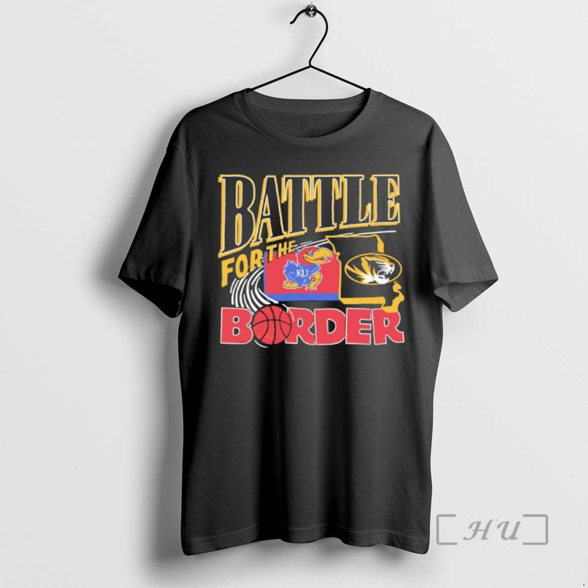 Officials Battle For The Border Ku Vs Mizzou Basketball 2025 Shirt Hoodie Sweatshirt | PurePodTees.com