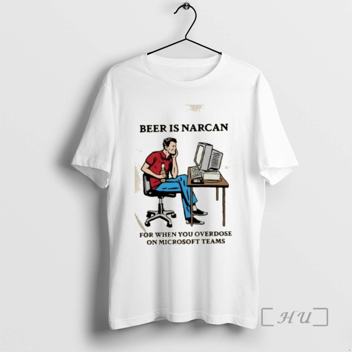 Officials Beer Is Narcan For When You Overdose On Teams Cartoon T Shirt Sweater