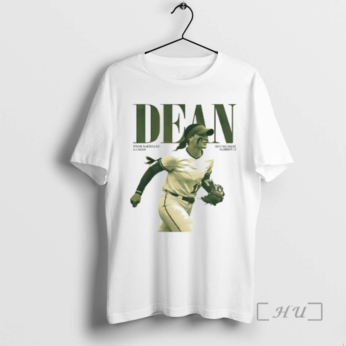 Officials Bella Dean Ndsu Baseball Second Base Number 12 Vintage Shirt Hoodie Sweatshirt | PurePodTees.com