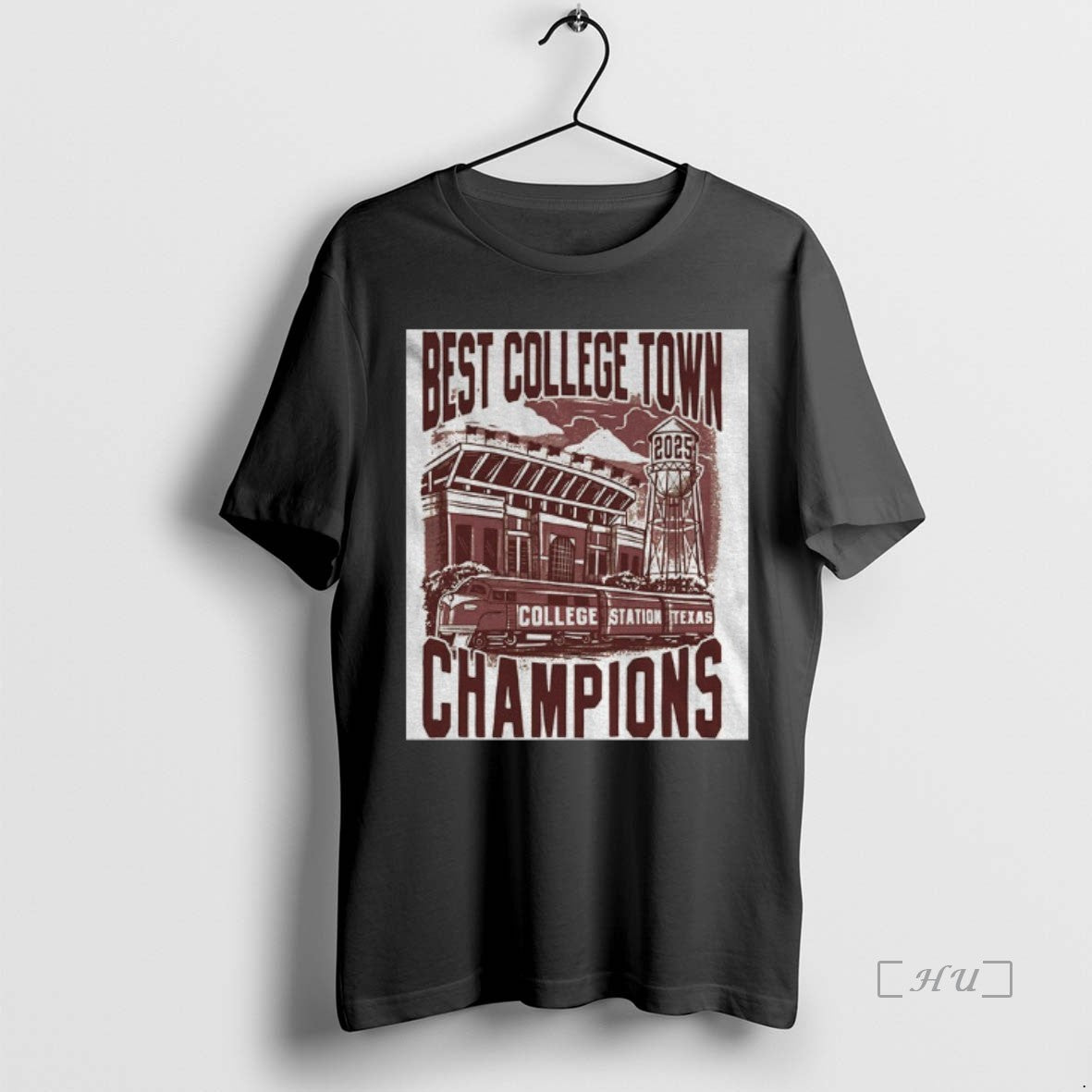 Officials Best College Town Champions 2025 College Station Texas Shirt Hoodie Sweatshirt | PurePodTees.com