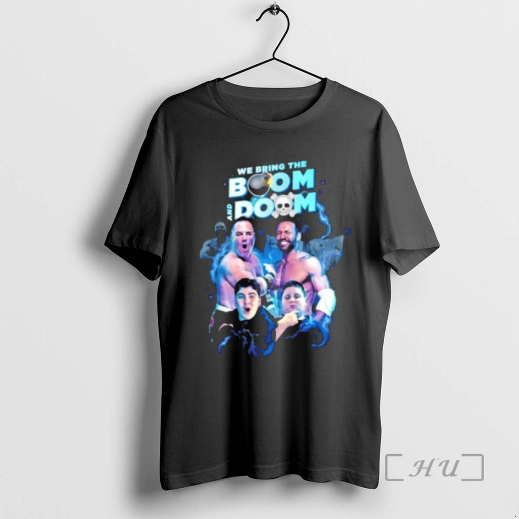 Officials Big Boom Aj Big Justice The Rizzler And Qt Marshall Boom And Doom Premium Shirt Hoodie Sweatshirt | PurePodTees.com