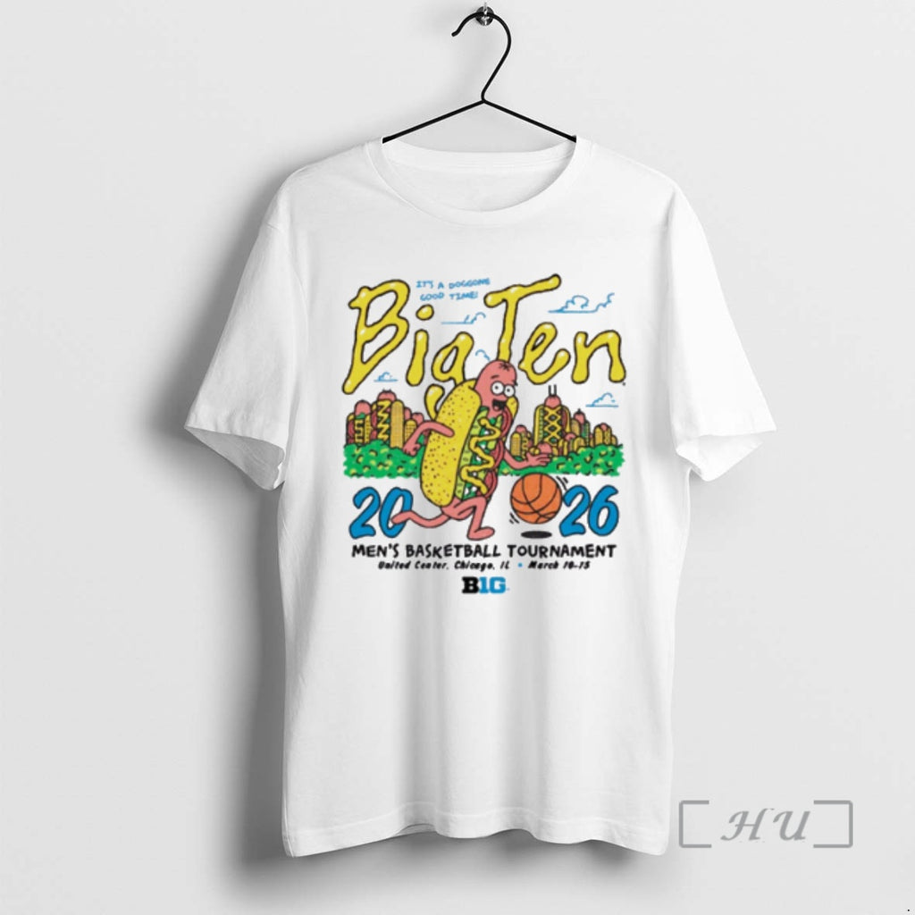 Officials Big Ten 2026 Mens Basketball Tournament Mascot Paint