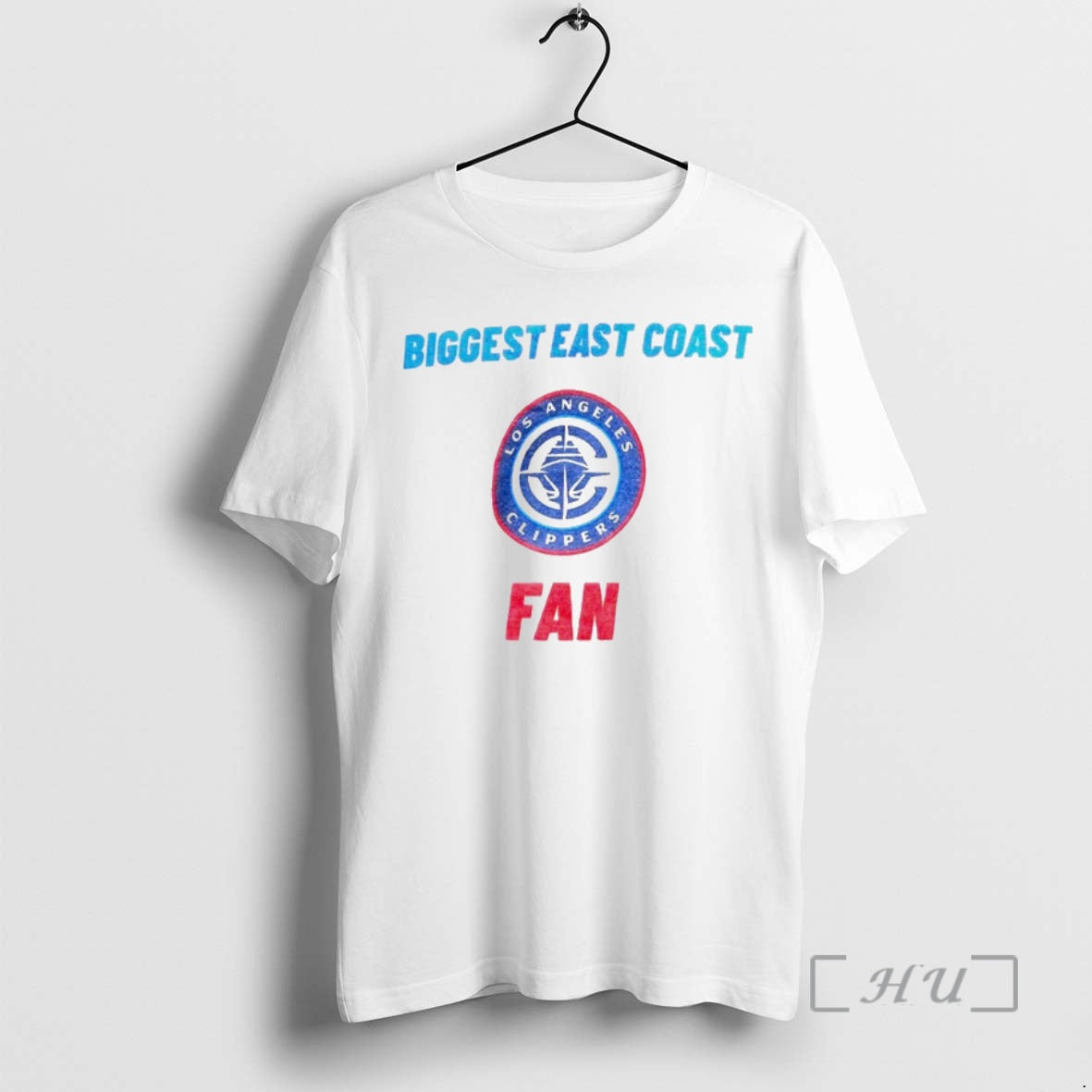 Officials Biggest East Coast Fan Los Angeles Clippers Shirt Hoodie Sweatshirt | PurePodTees.com