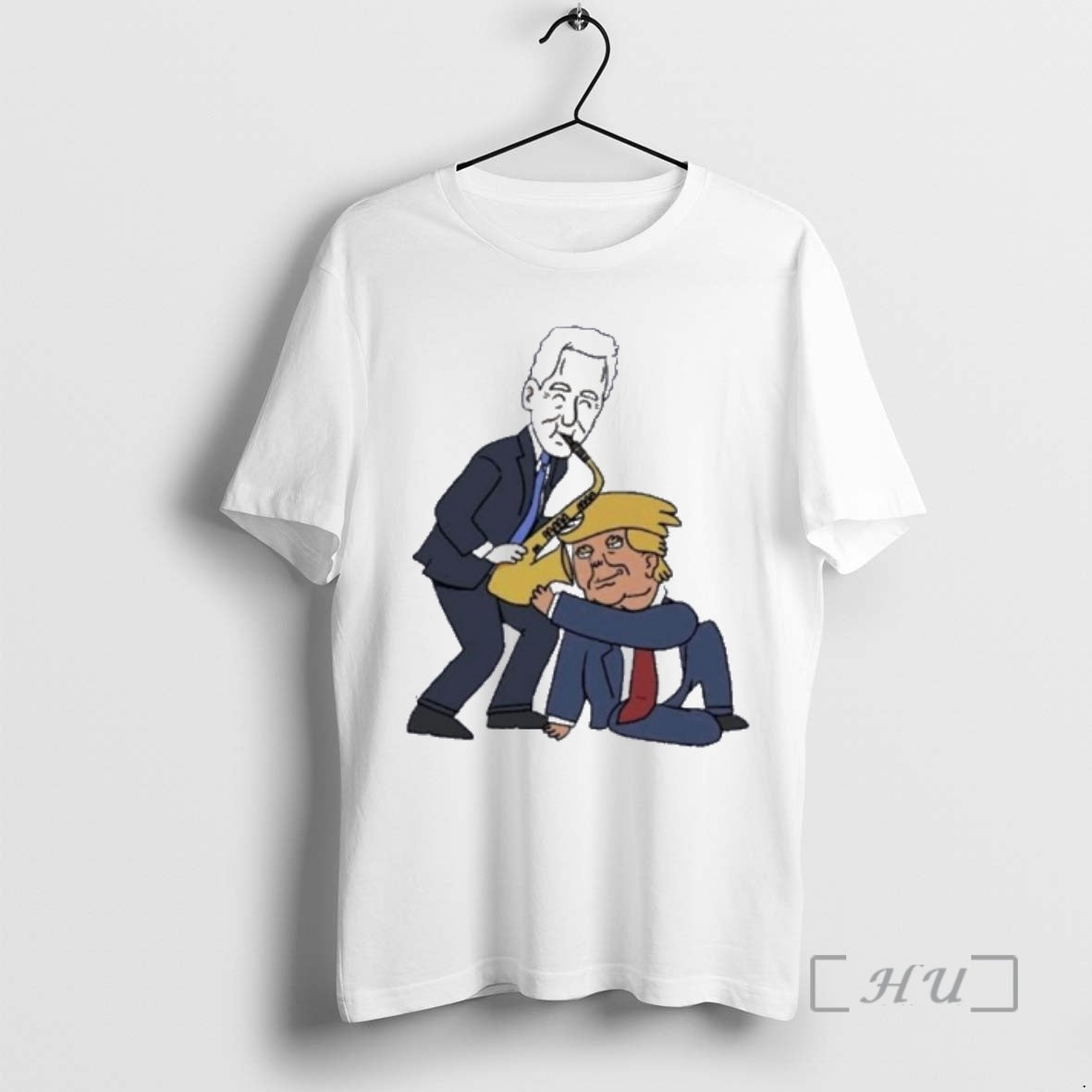 Officials Bill Clinton Blow Trumpet Trump Bubba Meme Shirt Hoodie Sweatshirt | PurePodTees.com