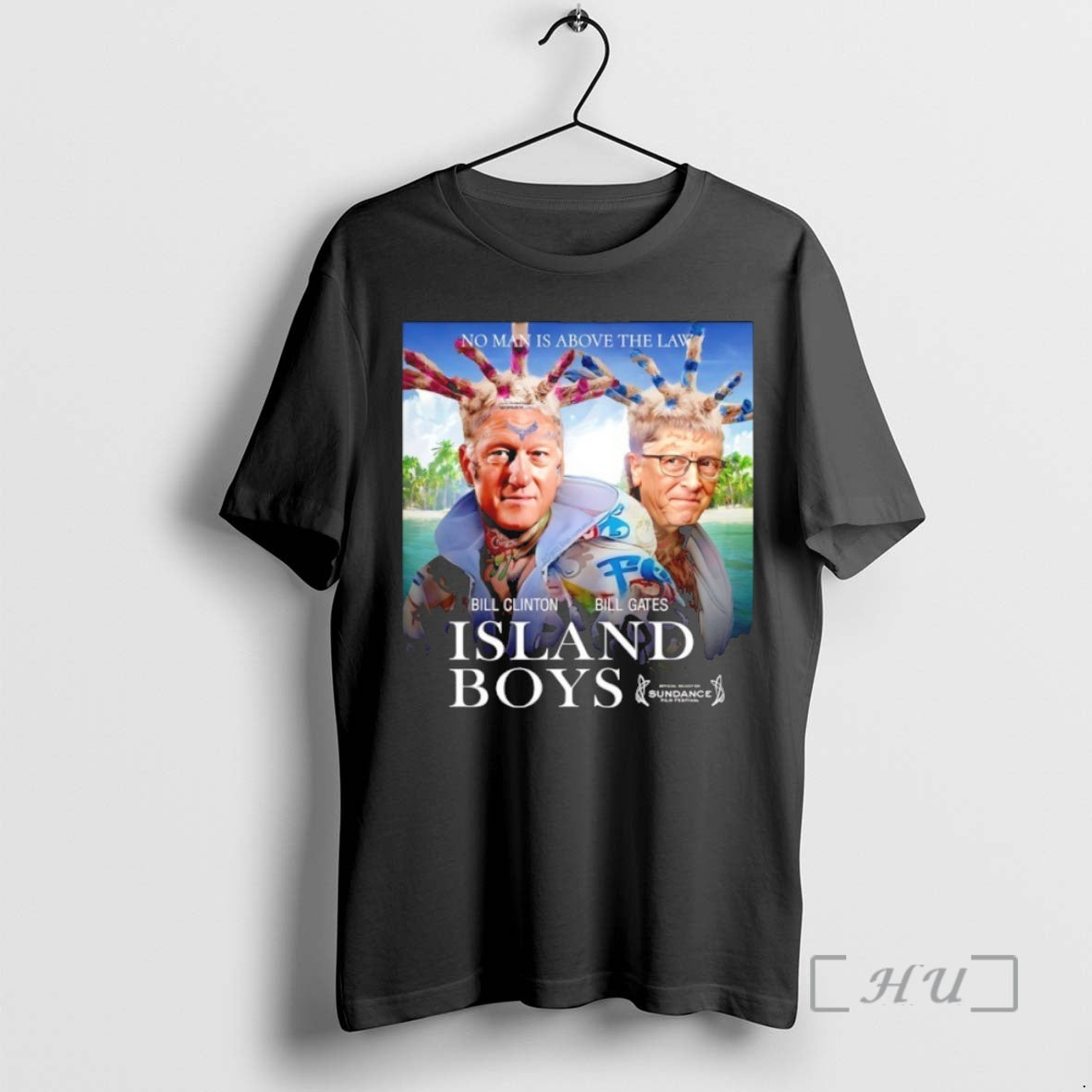 Officials Bill Clinton And Bill Gates Island Boys No Man Is Above The Law Premium Shirt Hoodie Sweatshirt | PurePodTees.com