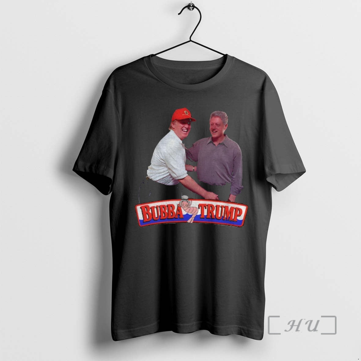 Officials Bill Clinton And Donald Trump Bubba Trump Big Beautiful Bill Funny Political Premium Shirt Hoodie Sweatshirt