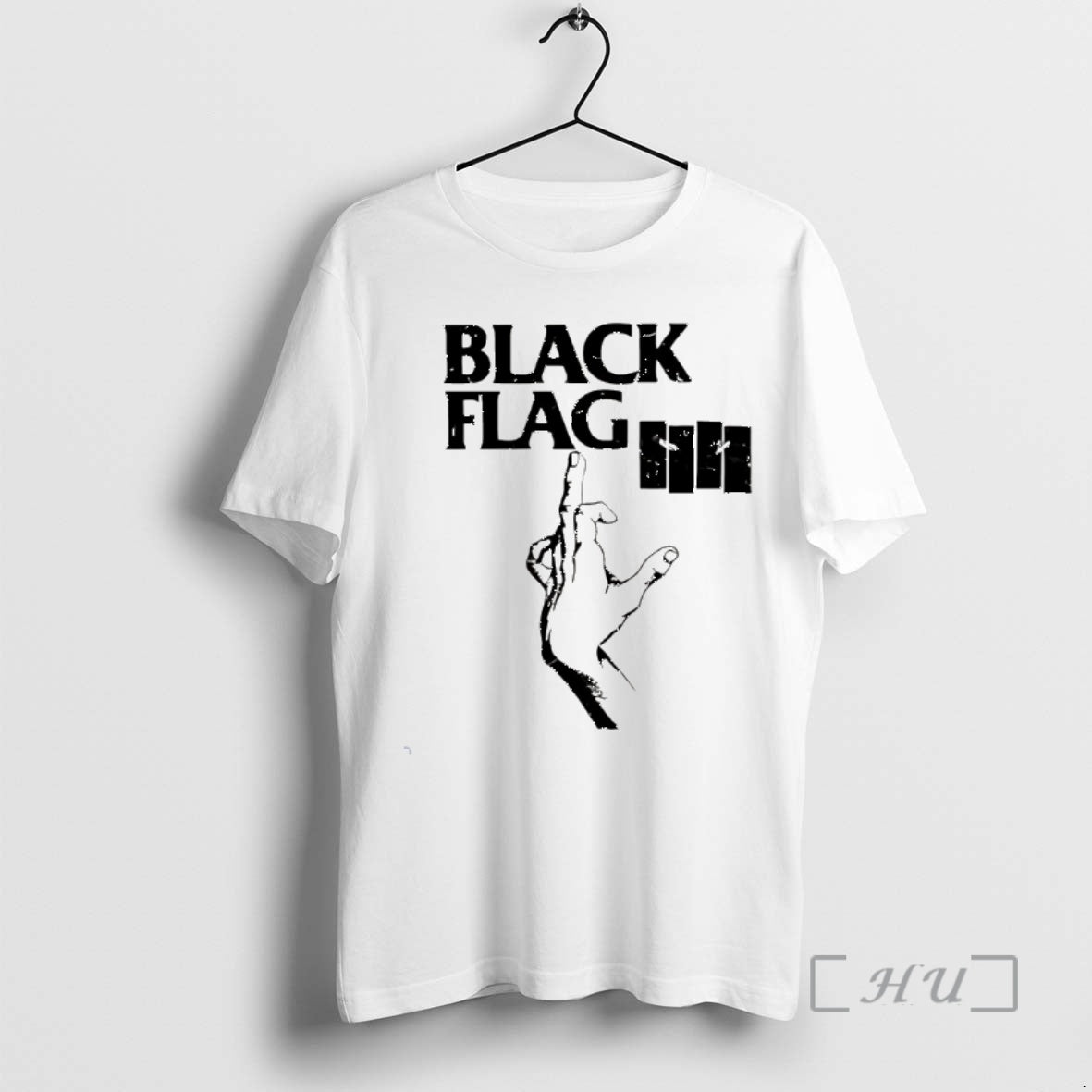 Officials Black Flag Middle Finger Shirt Hoodie Sweatshirt | PurePodTees.com
