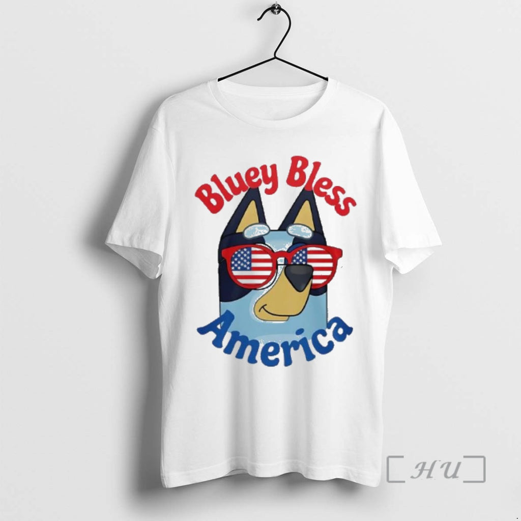 Officials Bluey Bless America Sunglasses