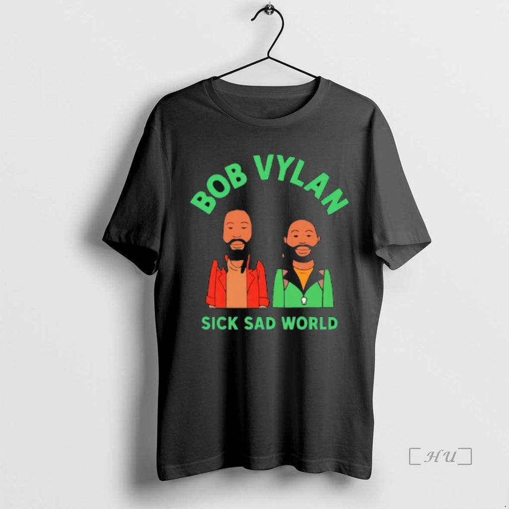 Officials Bob Vylan Sick Sad World Shirt Hoodie Sweatshirt | PurePodTees.com