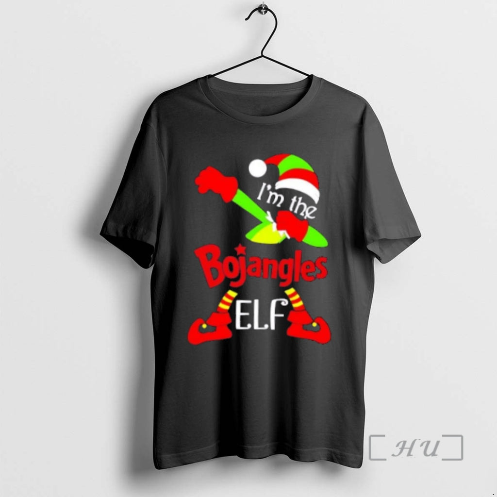 Officials Bojangles Im The Elf Dabbing Merry Christmas Shirt Hoodie Sweatshirt | PurePodTees.com