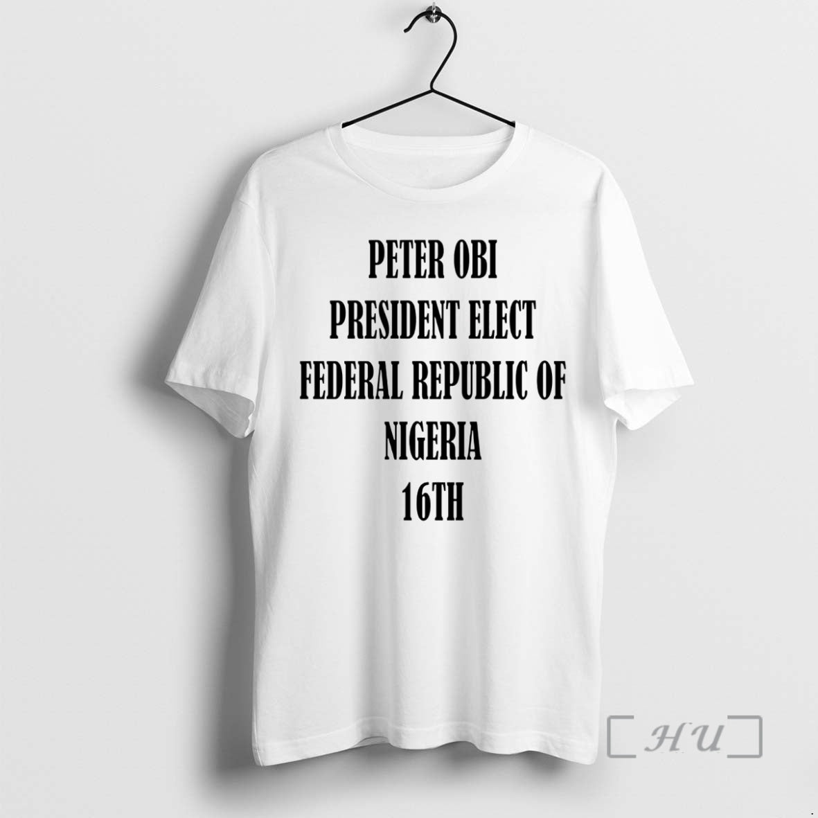 Officials Bola Ahmed Tinubu Peter Obi President Elect Federal Republic Shirt Hoodie Sweatshirt | PurePodTees.com