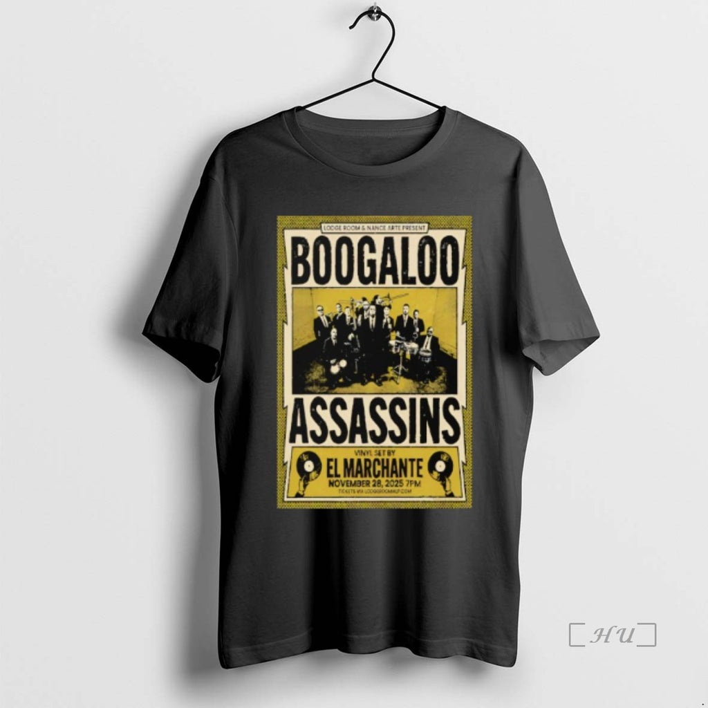Officials Boogaloo Assassins 11 28 2025 Lodge Room In Los Angeles Ca Premium T Shirts Hoodie Sweatshirt | PurePodTees.com