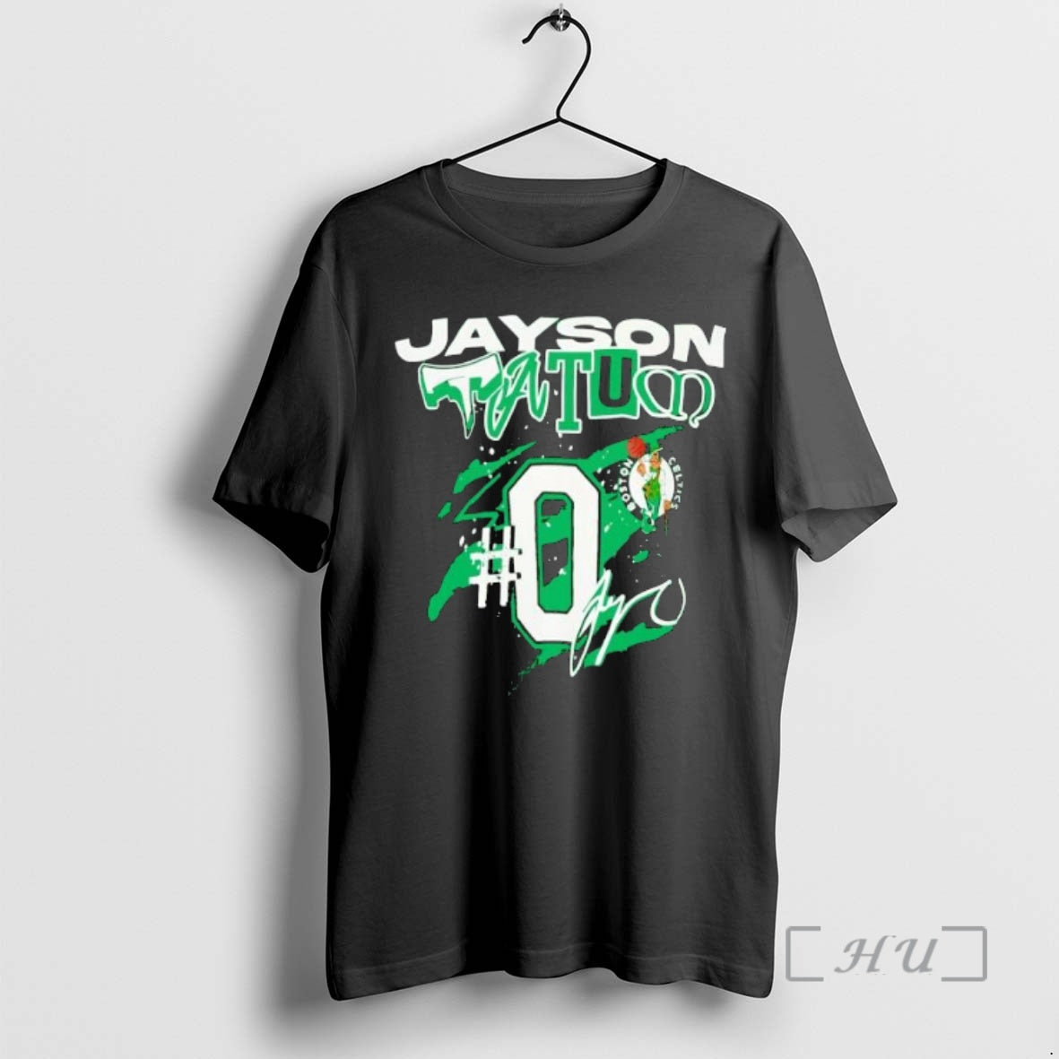 Officials Boston Celtics Jayson Tatum Oversize Signature Shirt Hoodie Sweatshirt | PurePodTees.com