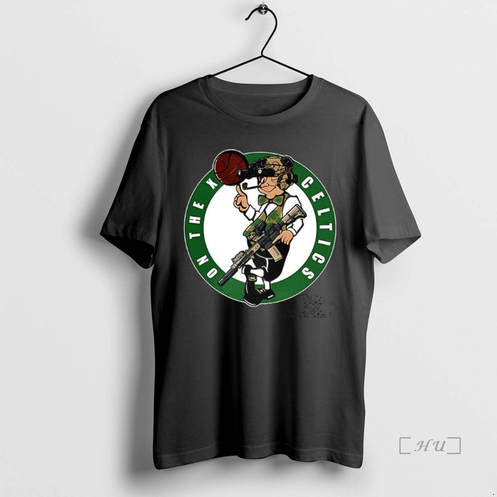 Officials Boston Celtics Basketball Soldier Logo Shirt Hoodie Sweatshirt | PurePodTees.com