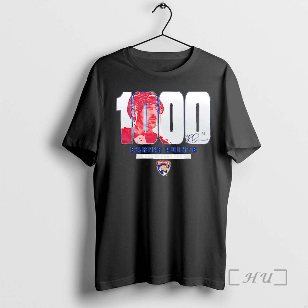 Officials Brad Marchand 1000 Career Points Florida Panthers Shirt Hoodie Sweatshirt | PurePodTees.com