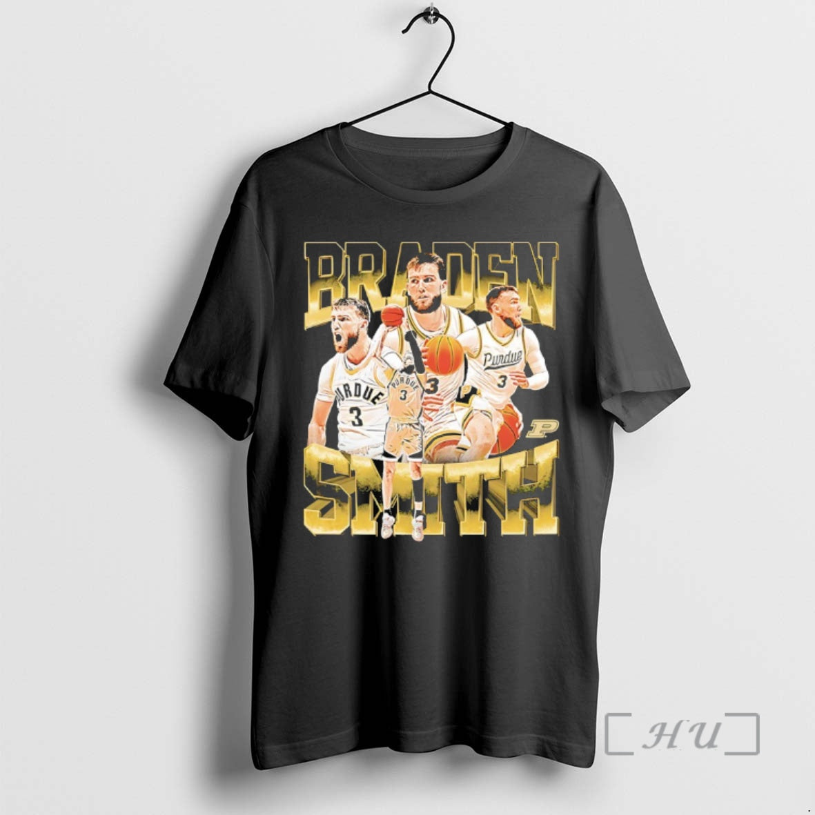 Officials Braden Smith Purdue University Basketball Collage Graphic Shirt Hoodie Sweatshirt | PurePodTees.com