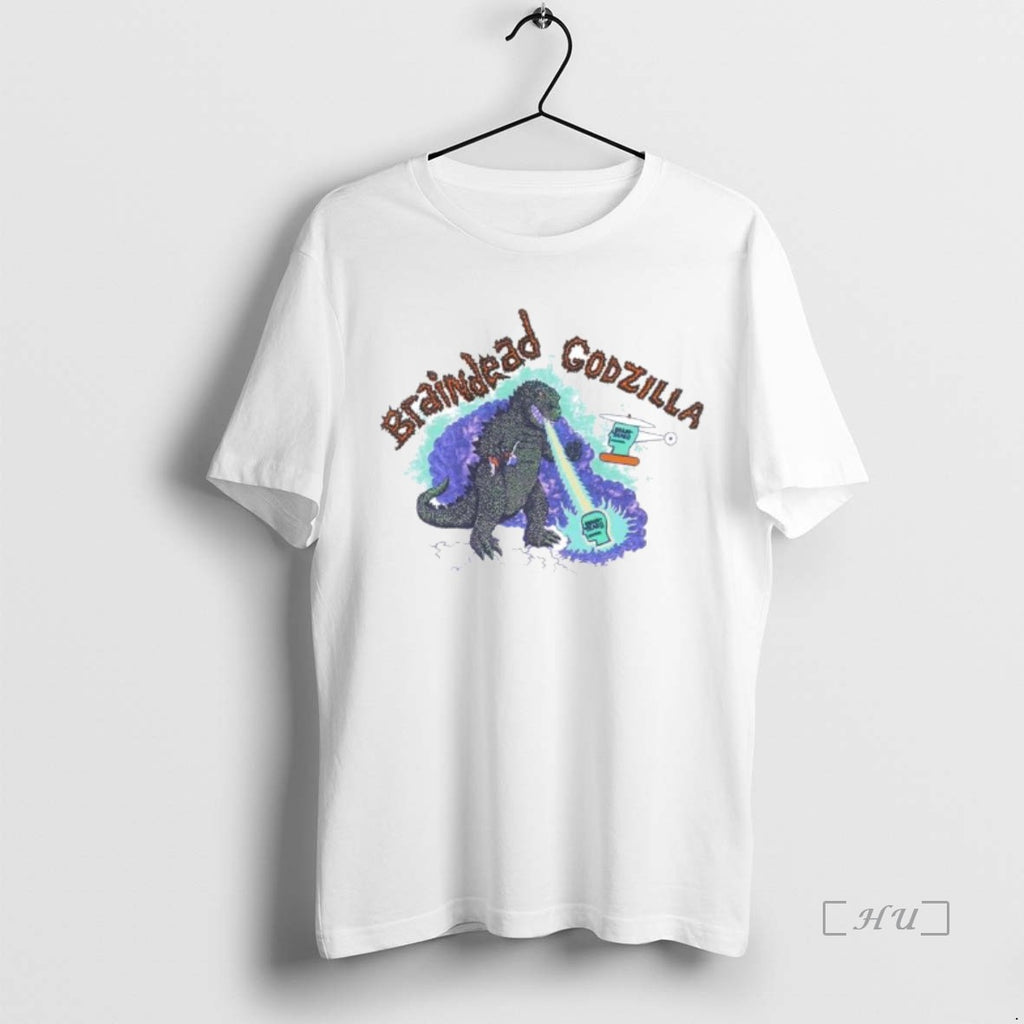 Officials Brain Dead X Godzilla Ornaments Shirt Hoodie Sweatshirt | PurePodTees.com