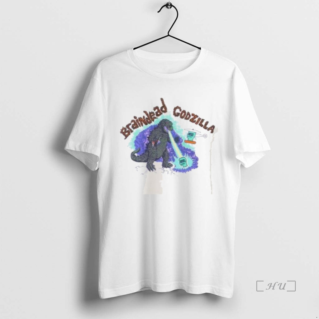 Officials Brain Dead X Godzilla Shirt Hoodie Sweatshirt | PurePodTees.com