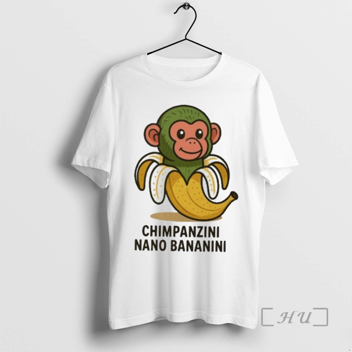 Officials Brainrot Character Chimpanzini Nano Bananini Shirt Hoodie Sweatshirt | PurePodTees.com