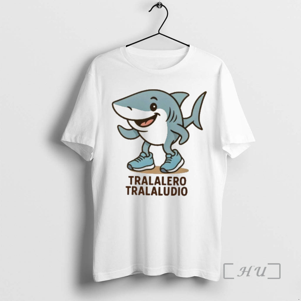 Officials Brainrot Character Tralalero Tralaludio Shirt Hoodie Sweatshirt | PurePodTees.com