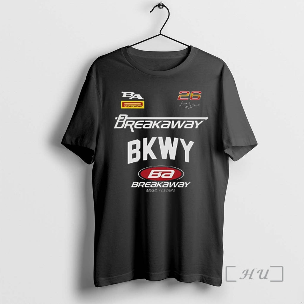 Officials Breakaway Festival 2026 National Tour World Champions Schedule Shirt Hoodie Sweatshirt | PurePodTees.com