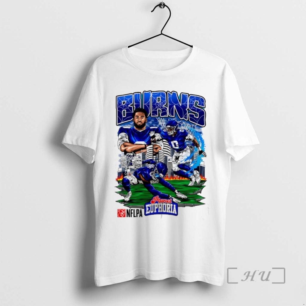 Officials Brian Burns 0 New York Giants Football Comic T Shirt Sweater