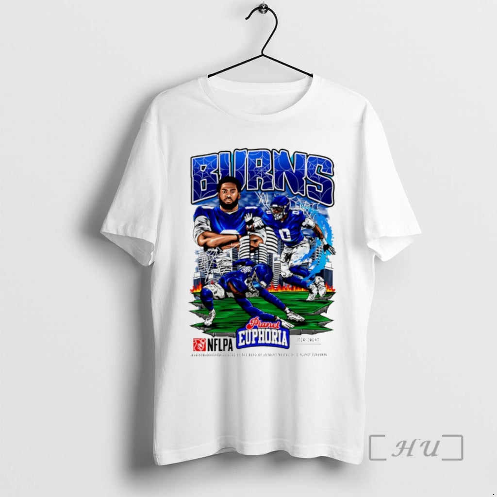 Officials Brian Burns New York Giants Player Comic T Shirt Sweater