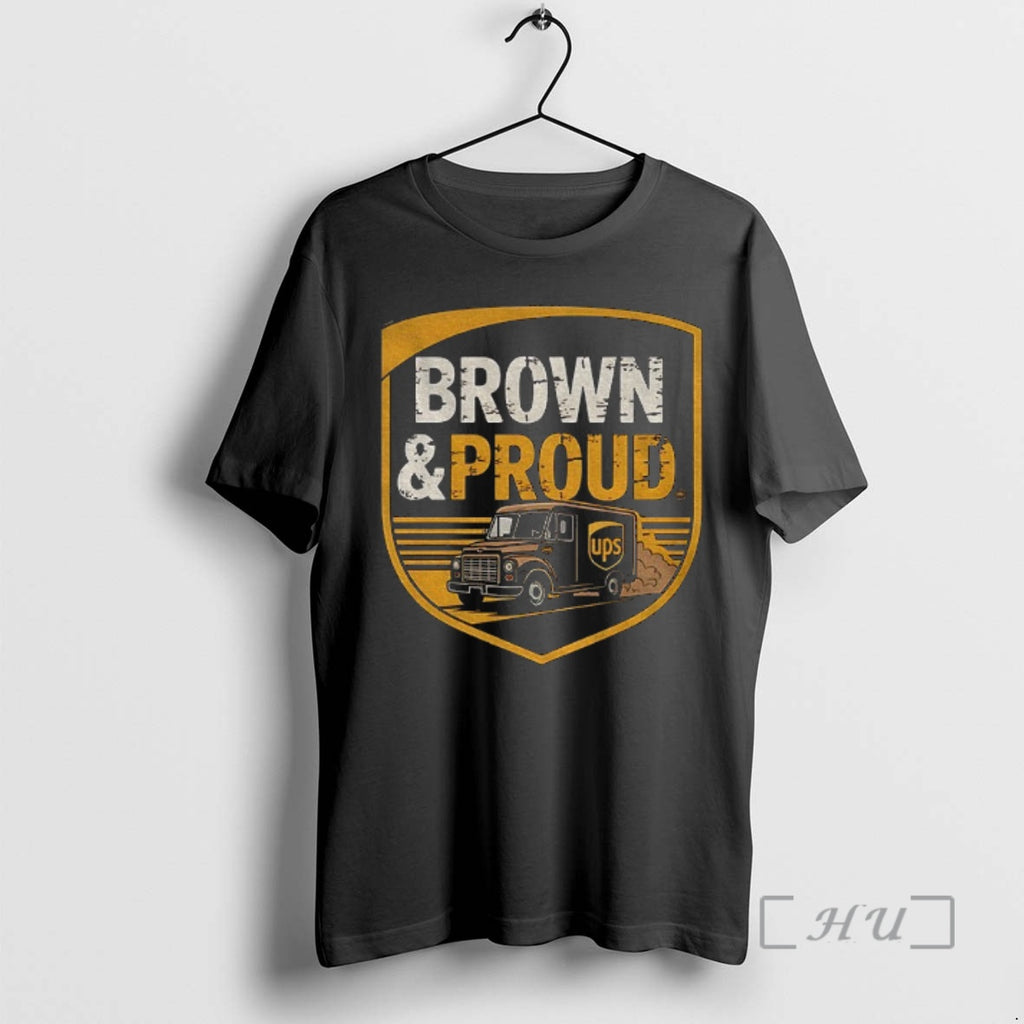 Officials Brown Proud Ups Vintage Ups Driver Pride Shirt Hoodie Sweatshirt | PurePodTees.com