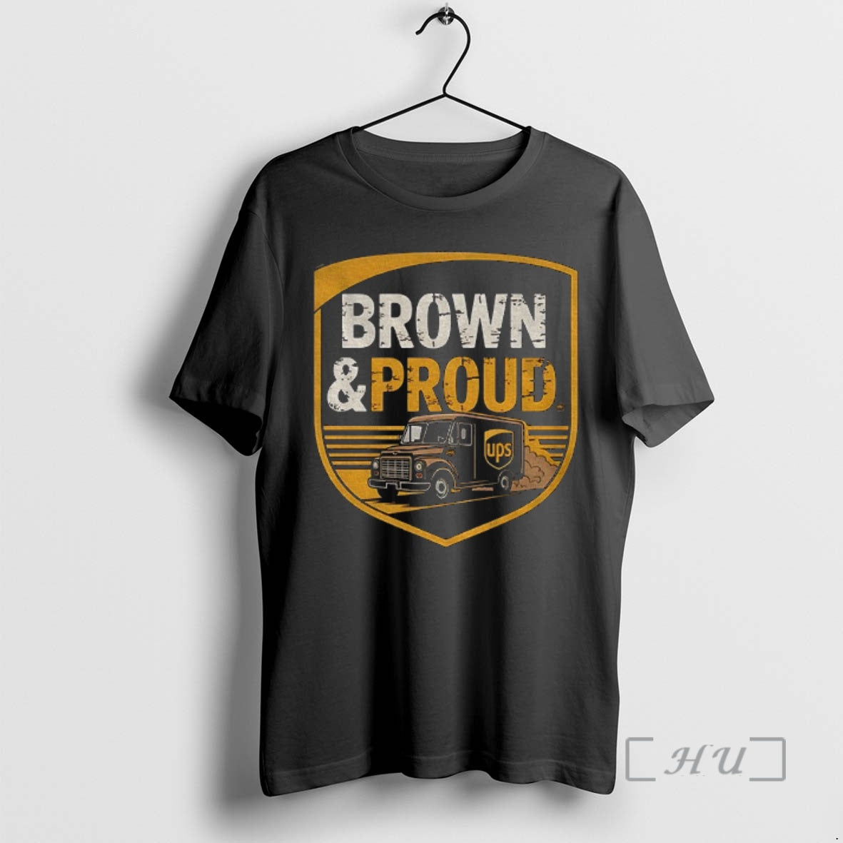 Officials Brown Proud Ups Vintage Ups Driver Pride Shirt Hoodie Sweatshirt | PurePodTees.com
