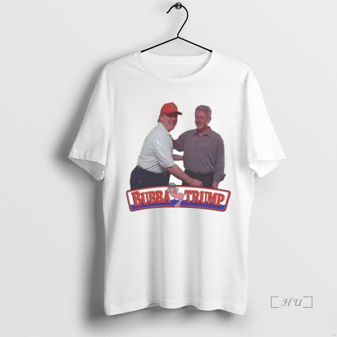 Officials Bubba Trump 2025 Circle White Shirt Hoodie Sweatshirt | PurePodTees.com
