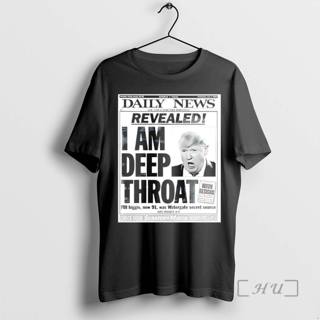 Officials Bubba Trump I Am Deep Throat News Christmas Shirt Hoodie Sweatshirt | PurePodTees.com