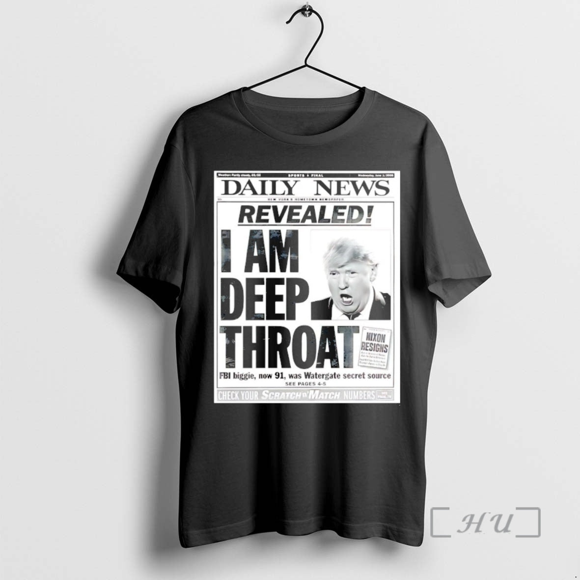 Officials Bubba Trump I Am Deep Throat News Christmas Shirt Hoodie Sweatshirt | PurePodTees.com