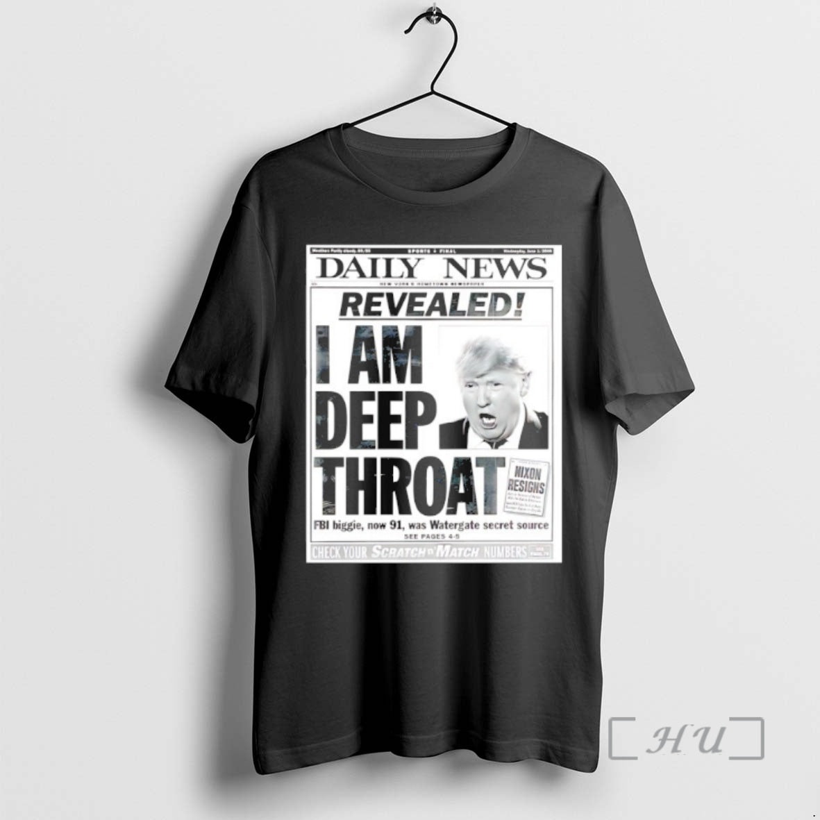 Officials Bubba Trump I Am Deep Throat News Shirt Hoodie Sweatshirt | PurePodTees.com