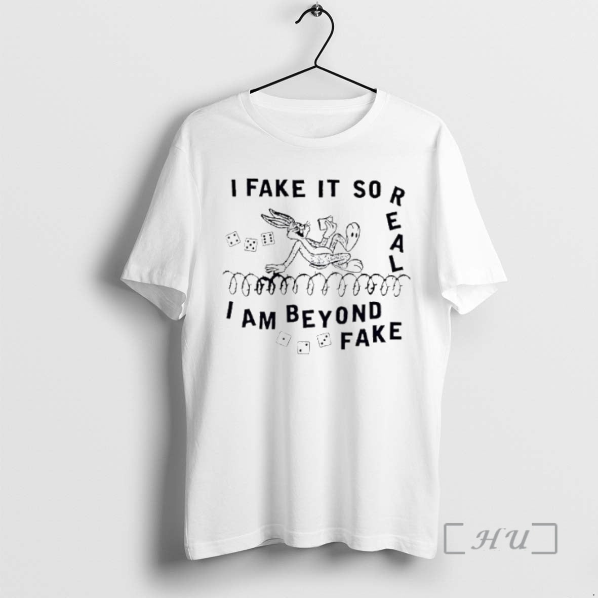 Officials Bugs Bunny I Fake It So Real I Am Beyond Fake Premium T Shirts Hoodie Sweatshirt | PurePodTees.com