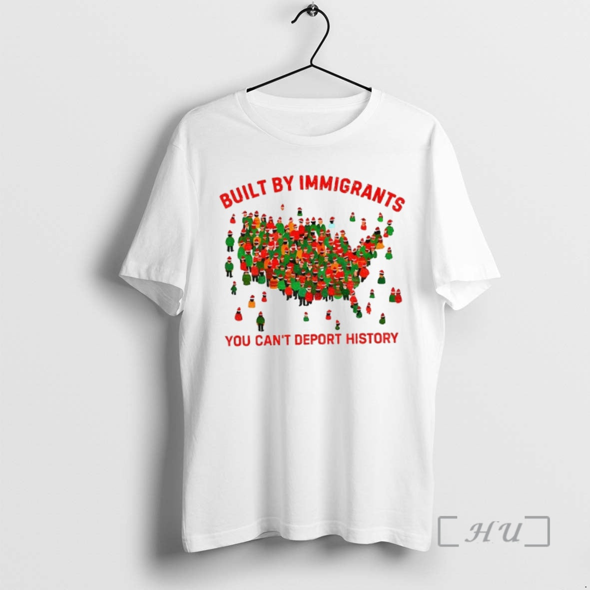 Officials Built By Immigrants You Can Deport History Christmas Shirt Hoodie Sweatshirt | PurePodTees.com