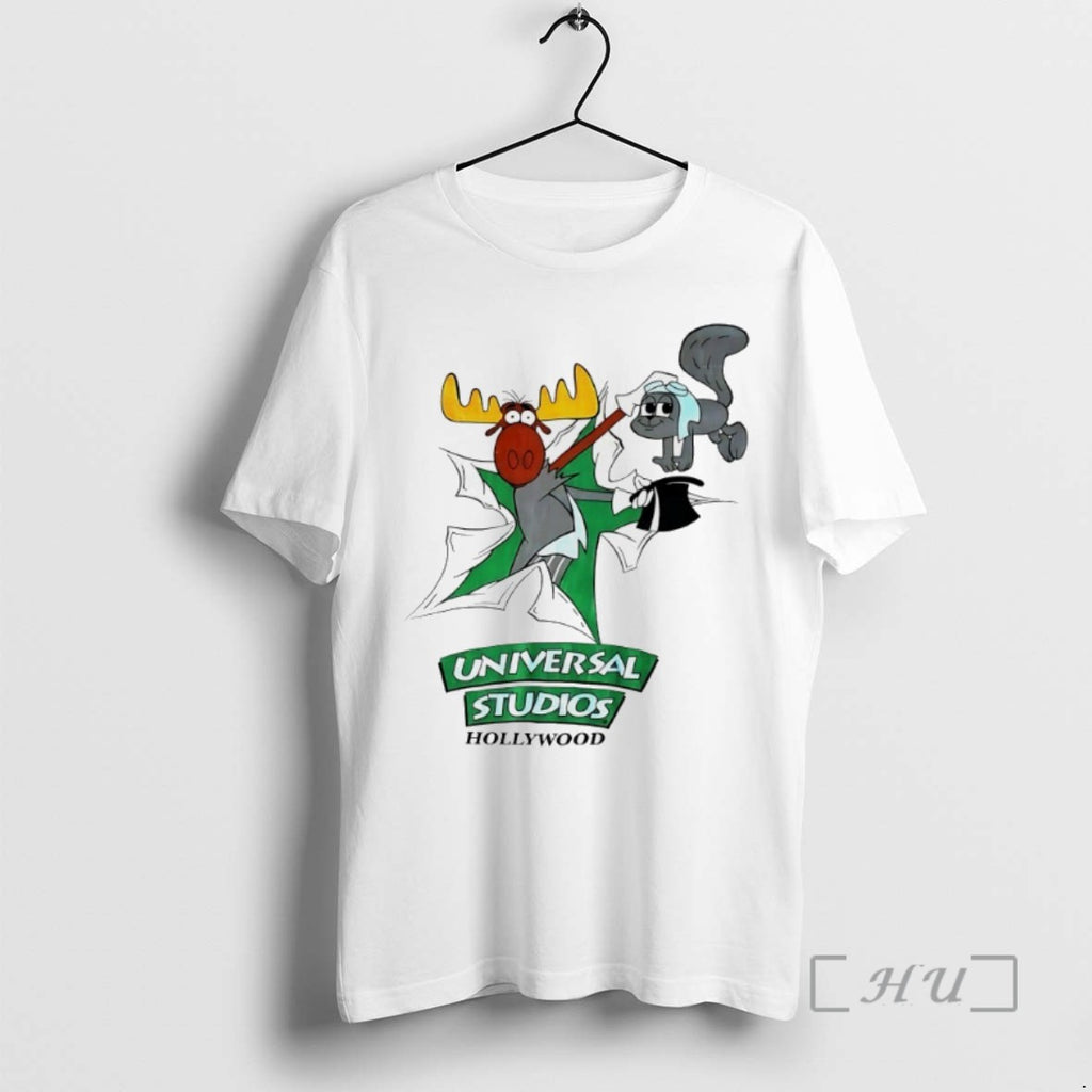 Officials Bullwinkle J Moose And Rocket Rocky J T Shirt Sweater