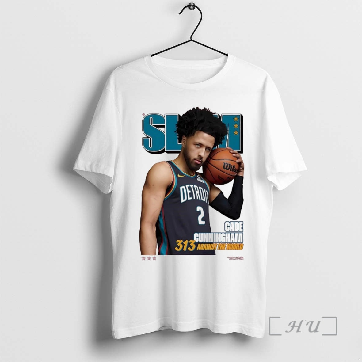 Officials Cade Cunningham 313 Against The World Detroit Pistons Shirt Hoodie Sweatshirt | PurePodTees.com