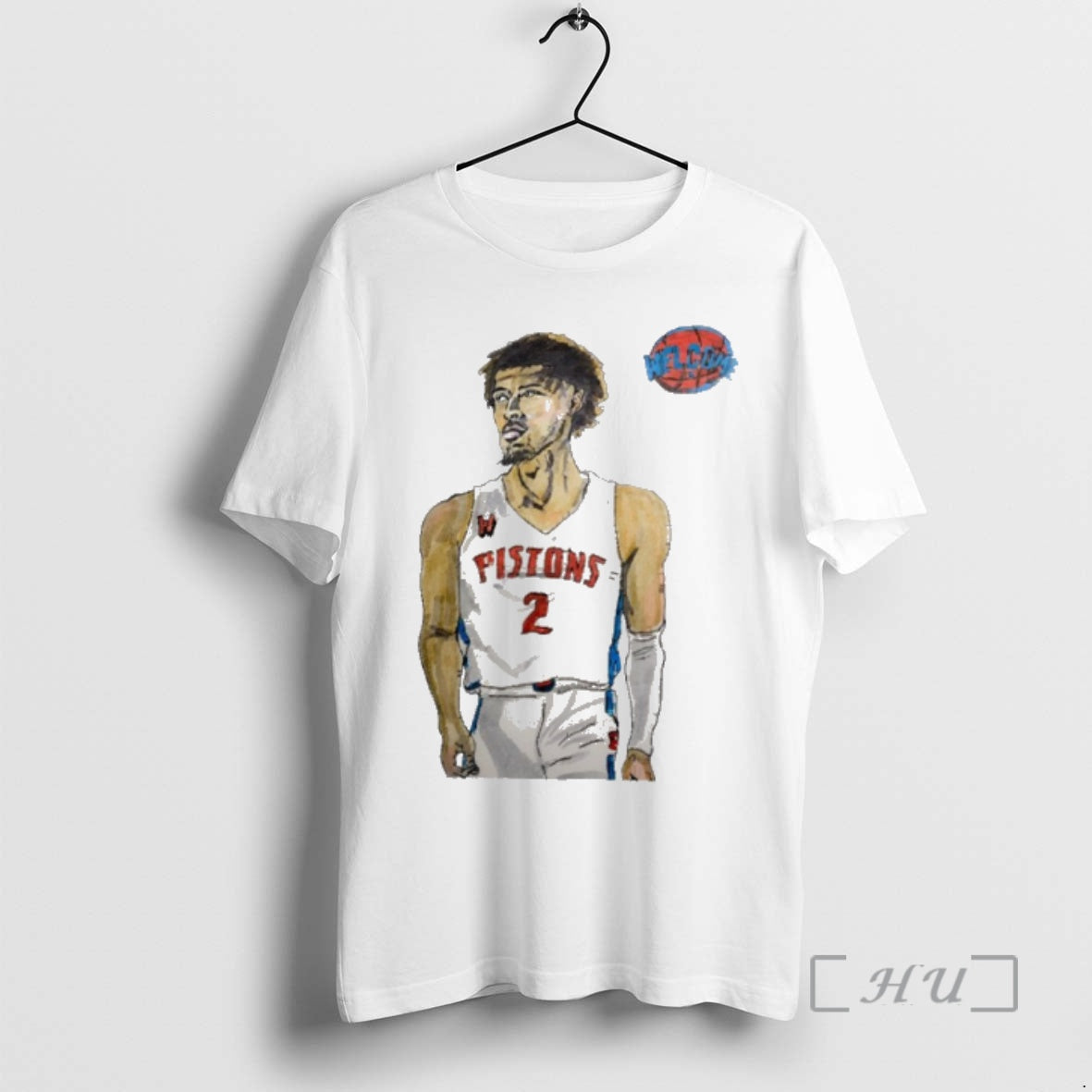 Officials Cade Cunningham Detroit Pistons Nba Motorcade Shirt Hoodie Sweatshirt | PurePodTees.com