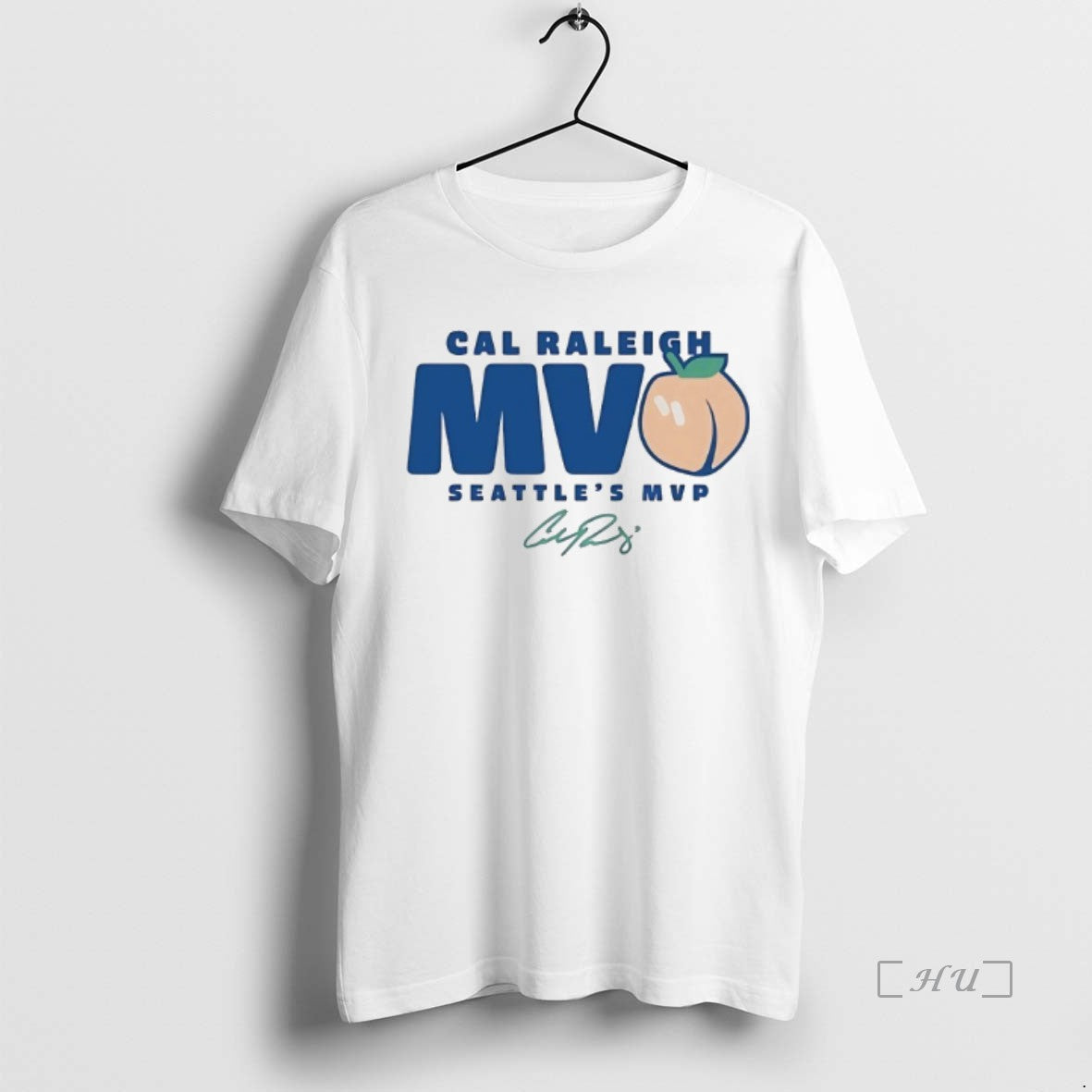 Officials Cal Raleigh Mvpeach Seattles Mpv Shirt Hoodie Sweatshirt | PurePodTees.com
