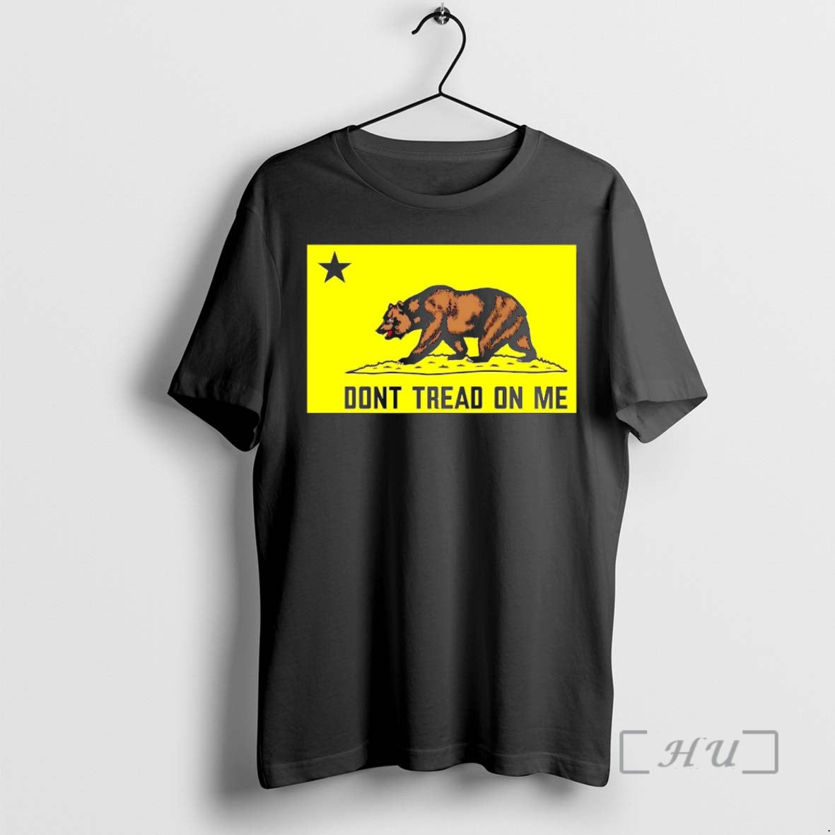 Officials California Bear Dont Tread On Me Gadsden Flag Parody Shirt Hoodie Sweatshirt | PurePodTees.com