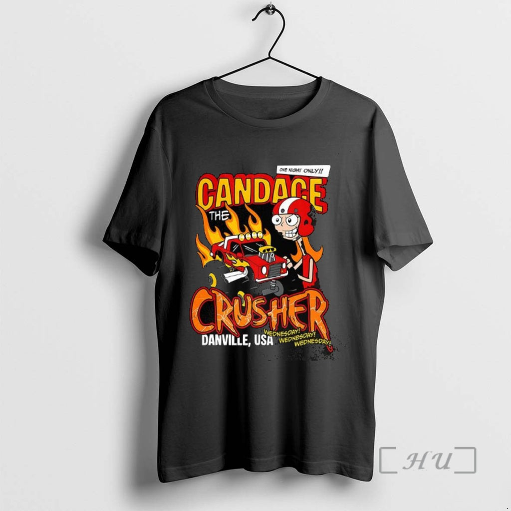 Officials Candace The Crusher Phineas And Ferb One Night Only Wendnesday T Shirt Sweater