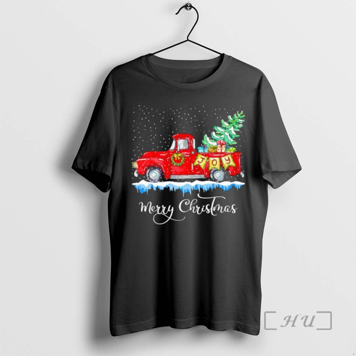 Officials Car Joy Tree Merry Christmas Shirt Hoodie Sweatshirt | PurePodTees.com