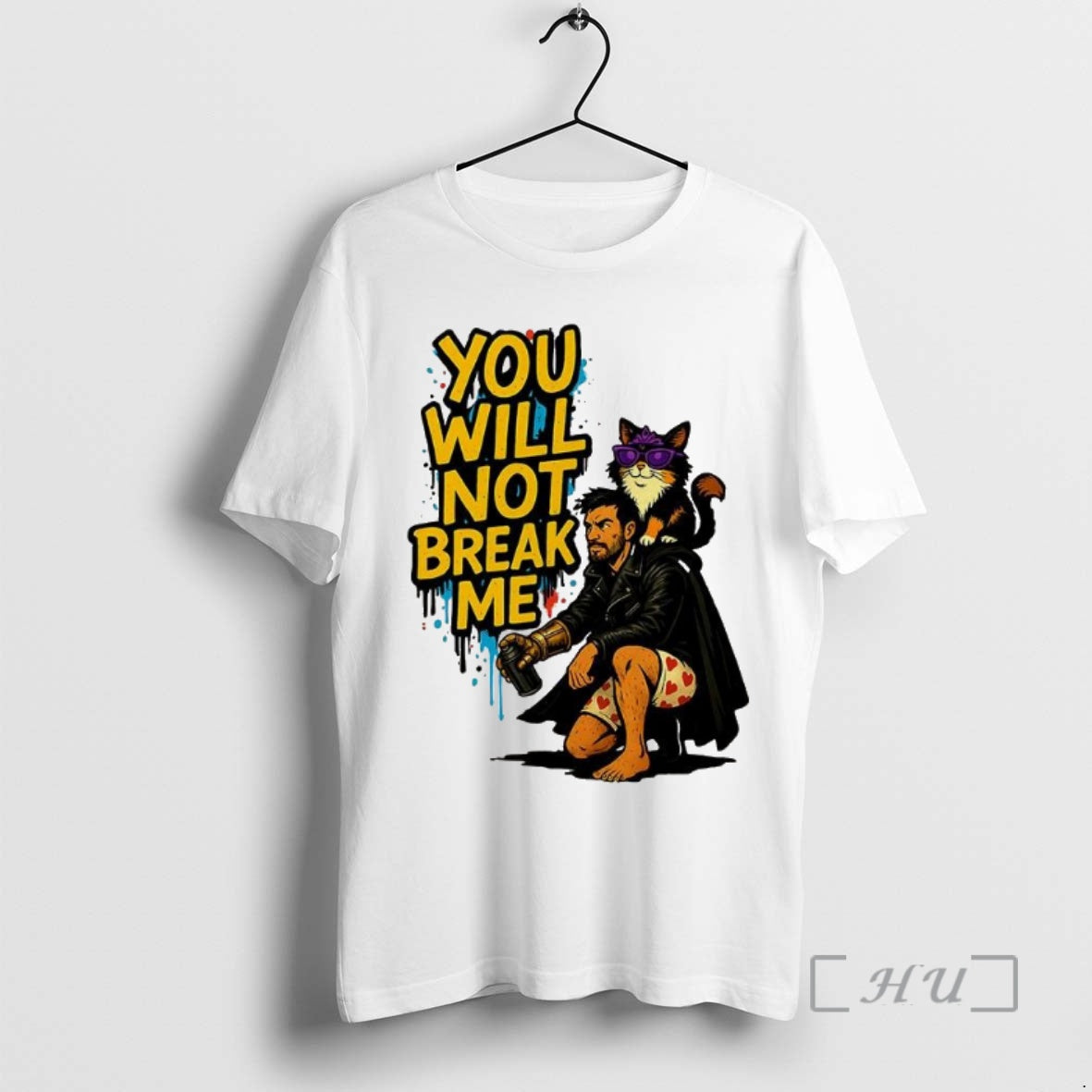 Officials Carl And Donut Cat Dungeon Crawler Carl You Will Not Break Me Graffiti Premium Shirt Hoodie Sweatshirt