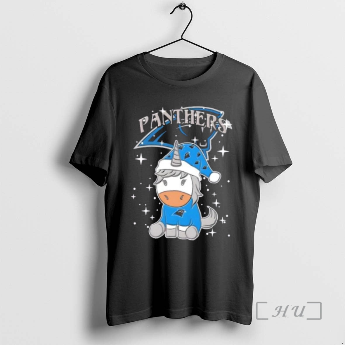 Officials Carolina Panthers Football X Unicorn Merry Christmas Shirt Hoodie Sweatshirt | PurePodTees.com