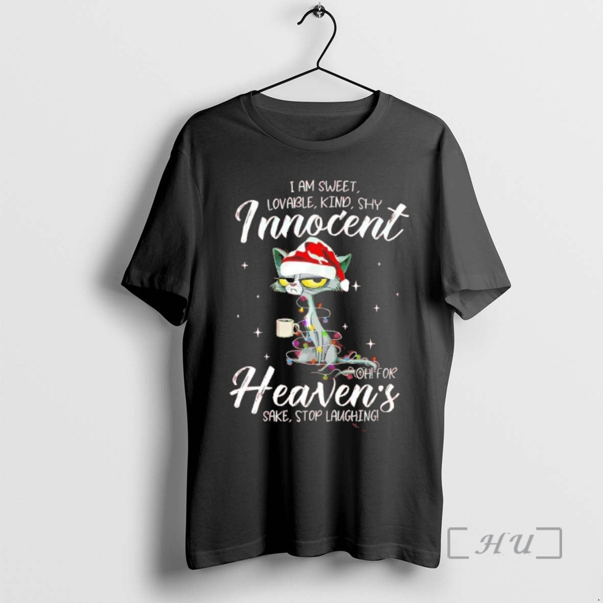 Officials Cat I Am Sweet Lovable Kind Shy Innoccent Oh For Heaven Christmas Premium Shirt Hoodie Sweatshirt | PurePodTees.com