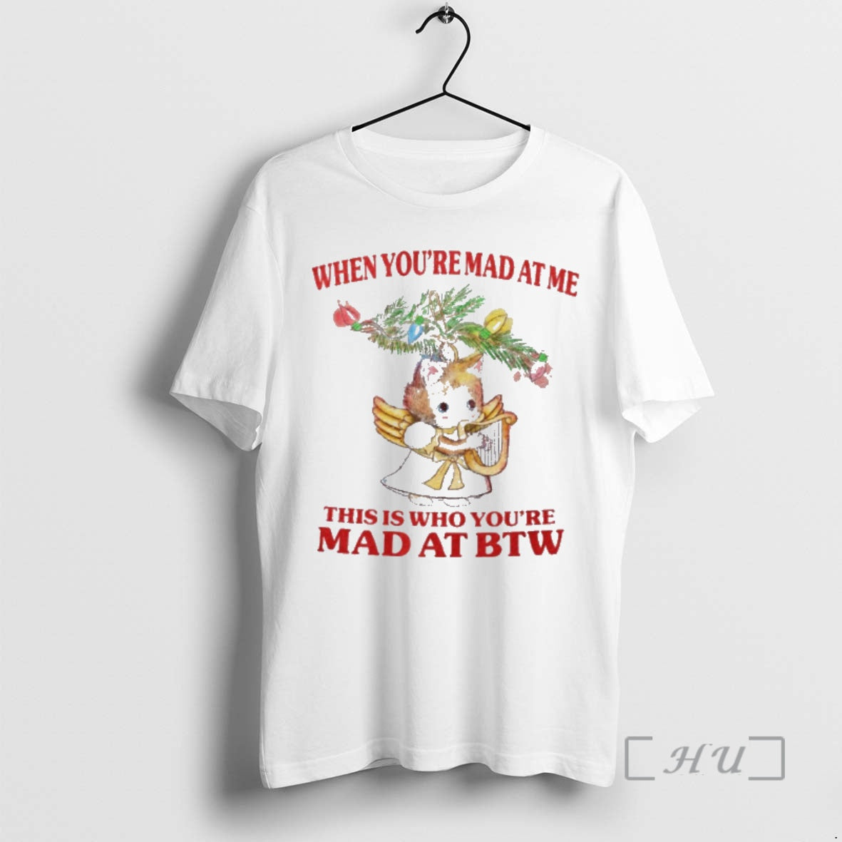 Officials Cat When Youre Mad At Me This Is Who Youre Mad At Btw Premium Shirt Hoodie Sweatshirt | PurePodTees.com