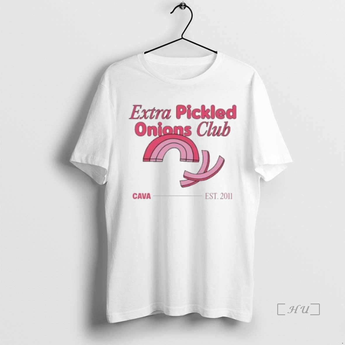 Officials Cava Extra Pickled Onions Club Circle White Shirt Hoodie Sweatshirt | PurePodTees.com