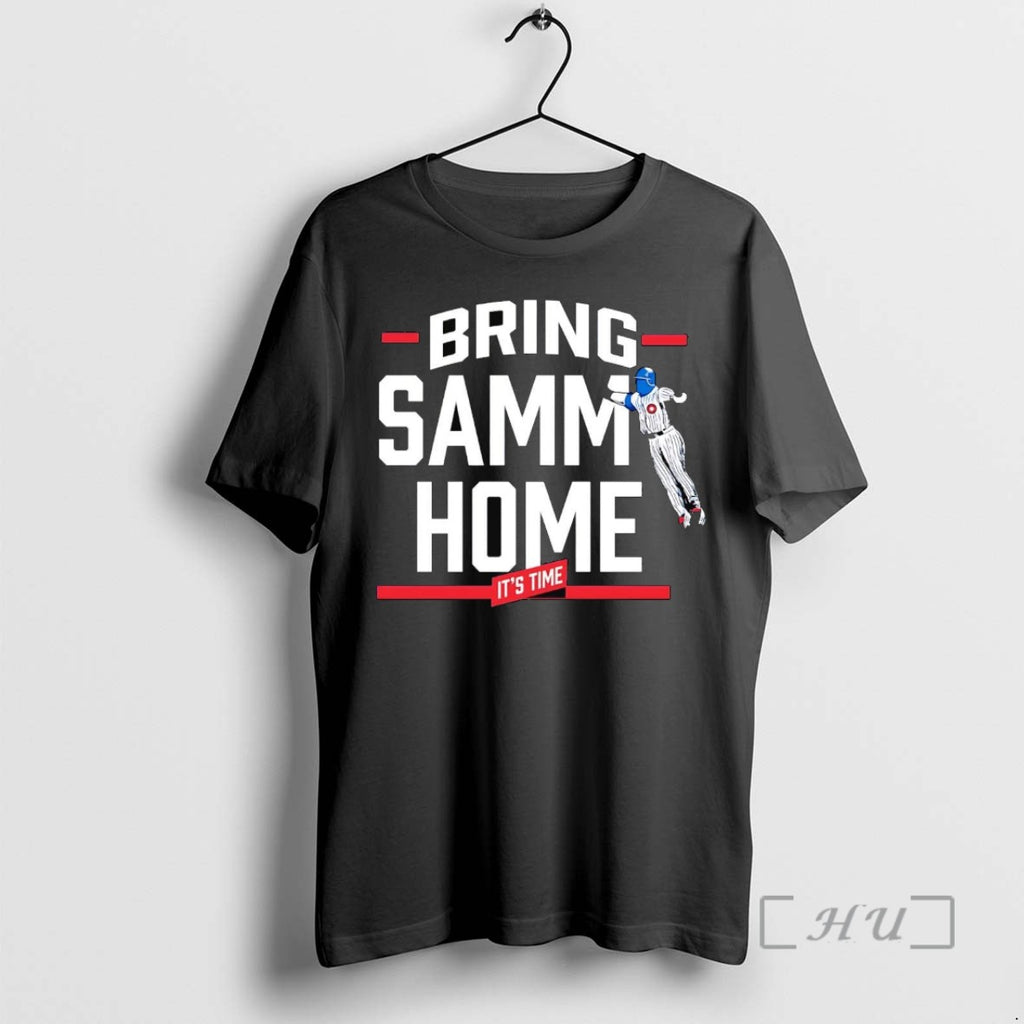 Officials Chicago Cubs Sammy Sosa Bring Samm Home Its Time T Shirt Sweater