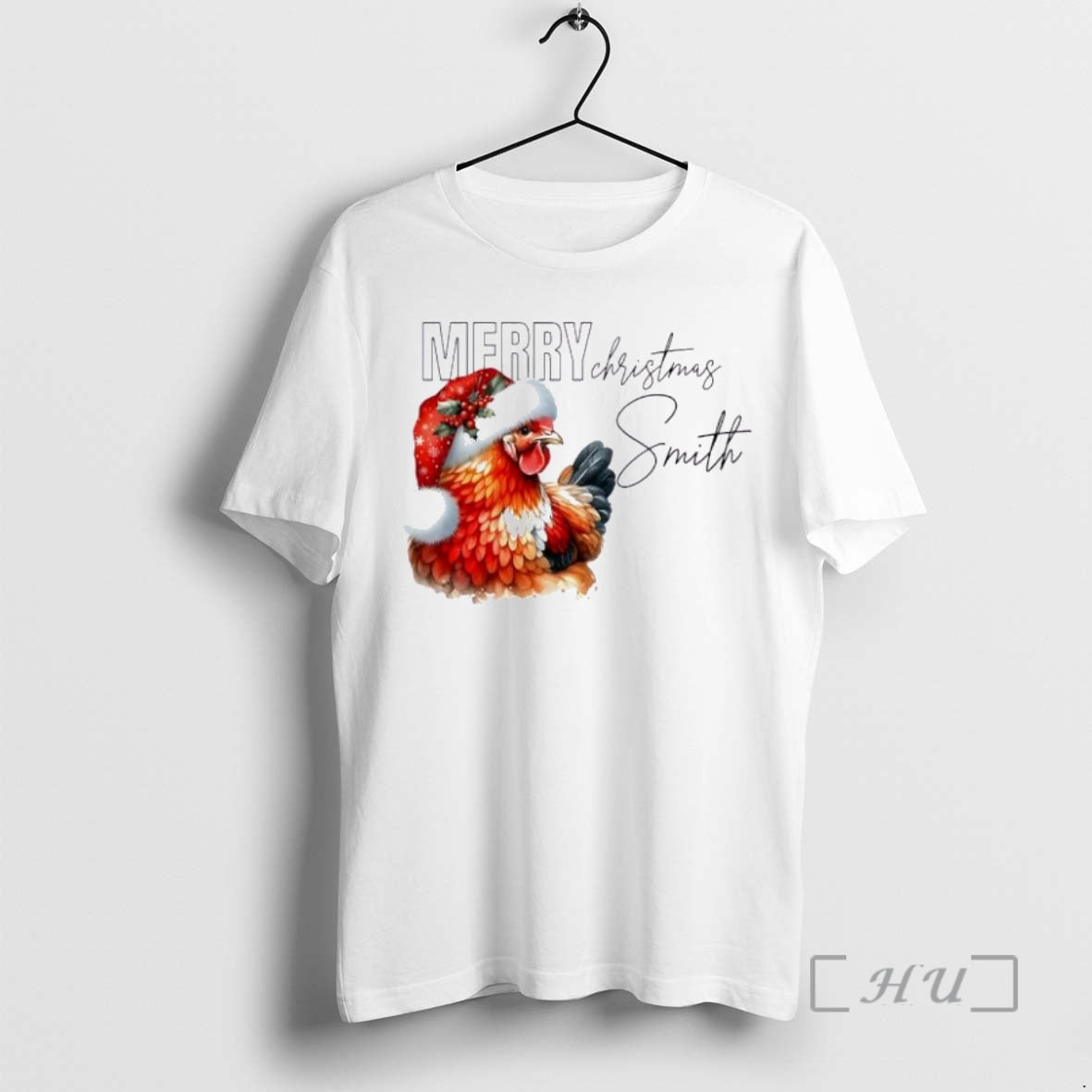 Officials Chicken Xmas Babys First Christmas Personalized Ornaments White Shirt Hoodie Sweatshirt | PurePodTees.com